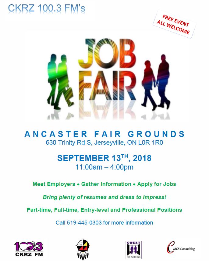 ancaster fairgrounds job fair Employment Hamilton
